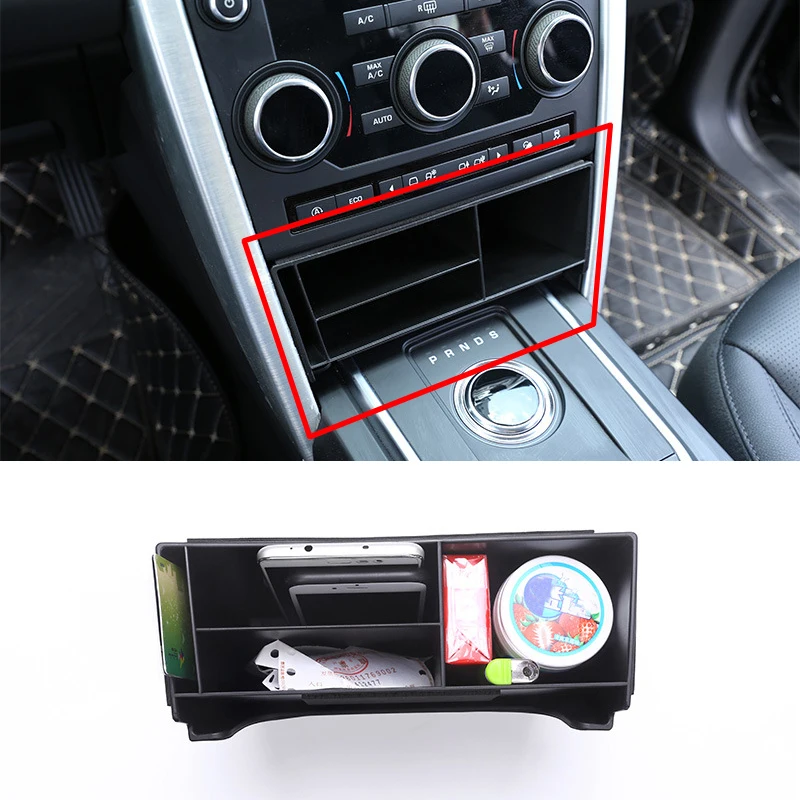 For Land Rover Discovery Sport 2015-2017 Car-styling Plastic Central Console Multifunction Storage Box Phone Tray Accessory
For Land Rover Discovery Sport 2015-2017 Car-styling Plastic Central Console Multifunction Storage Box Phone Tray Accessory