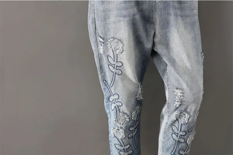 DIMANAF Plus Size Women Jeans Autumn Hole Harem Pants Floral Elastic Waist Show Thin Vintage Capris Pants Blue 2017 New Jeans
DIMANAF Plus Size Women Jeans Autumn Hole Harem Pants Floral Elastic Waist Show Thin Vintage Capris Pants Blue 2017 New Jeans