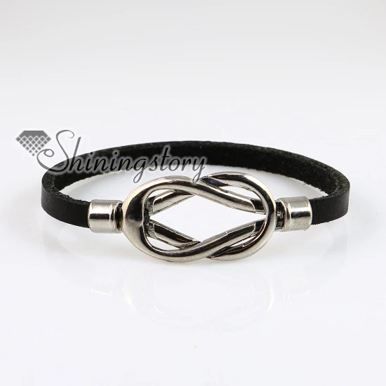 Браслет с магнитной пряжкой reef knot дешевые браслеты из натуральной кожи модные