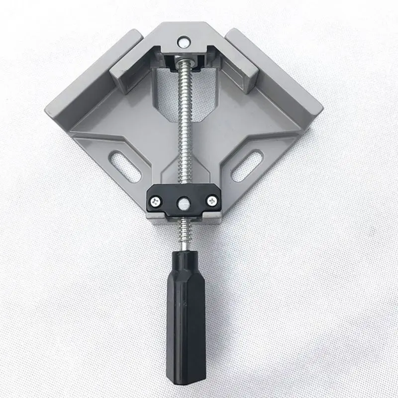 Single Handle 90 Degrees Right Angle Clamp Two Axis Alluminum Carpentry Woodworking Tools Welding Clamp
Single Handle 90 Degrees Right Angle Clamp Two Axis Alluminum Carpentry Woodworking Tools Welding Clamp
