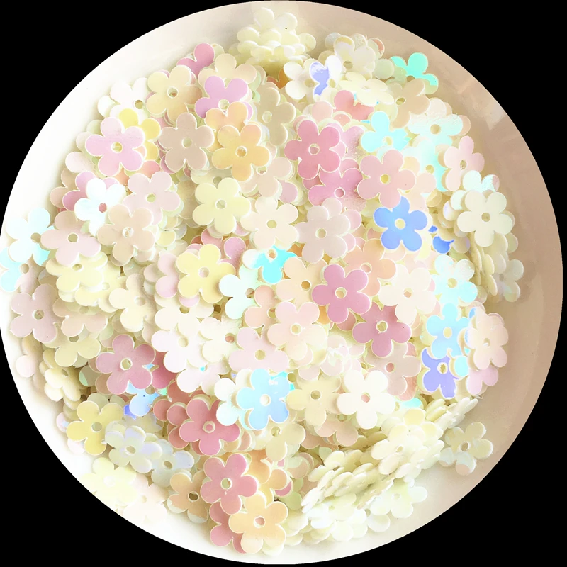 1000Pcs/Lot 7mm AB Milk Plum Flower Shape Sequins Paillettes Center Hole PVC DIY Sewing Materials Women Garments Accessories
1000Pcs/Lot 7mm AB Milk Plum Flower Shape Sequins Paillettes Center Hole PVC DIY Sewing Materials Women Garments Accessories
