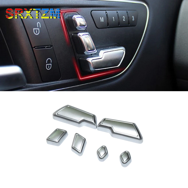 SRXTZM для Benz E-Class W212 2010-2015 ABS Хромированная кнопка регулировки крышки переключателя дверного Сиденья Набор накладок аксессуары для стайлинга автомобиля 6 шт.
SRXTZM для Benz E-Class W212 2010-2015 ABS Хромированная кнопка регулировки крышки переключателя дверного Сиденья Набор накладок аксессуары для стайлинга автомобиля 6 шт.