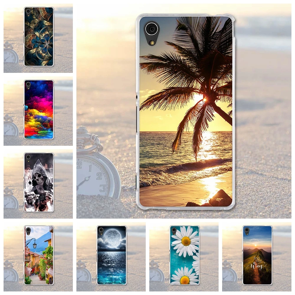 Чехол для Sony Xperia M4 Aqua мягкий силиконовый чехол Dual E2303 E2333 E2353 сумки|case for sony xperia|case