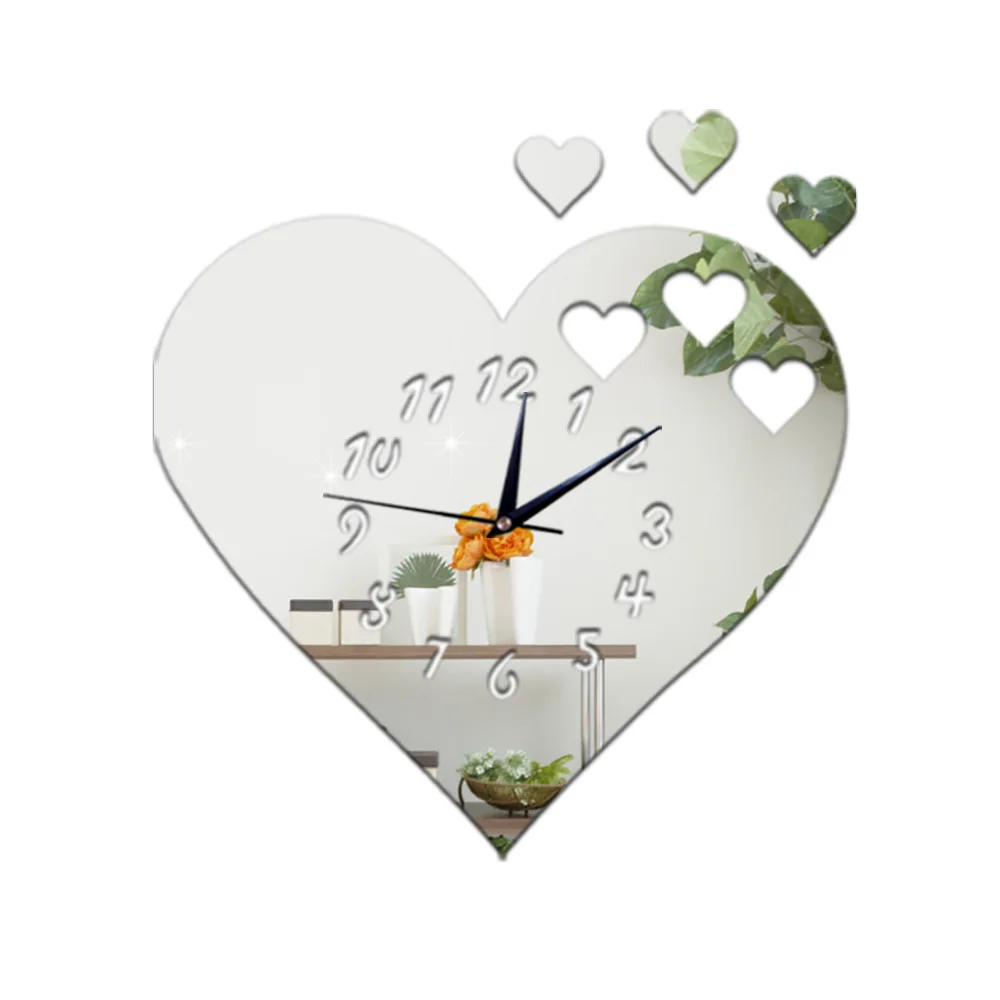 3 d stereo environmental protection mute children bedroom fashion clock wall clock love mirror clock quartz clock
3 d stereo environmental protection mute children bedroom fashion clock wall clock love mirror clock quartz clock
