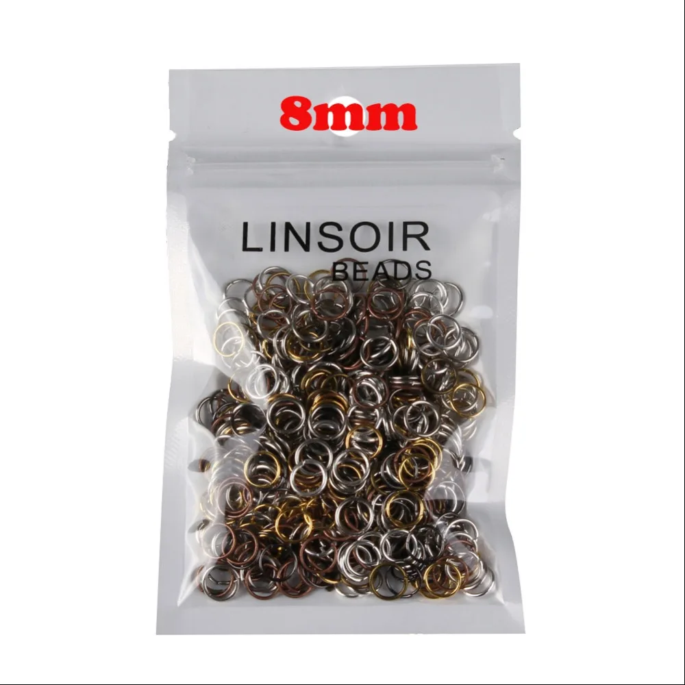 600pcs/lot 7mm 8mm Gold Silver Antique Bronze Open Jump Rings Loop Split Rings Connectors for DIY Jewelry Making Materials F2973
600pcs/lot 7mm 8mm Gold Silver Antique Bronze Open Jump Rings Loop Split Rings Connectors for DIY Jewelry Making Materials F2973