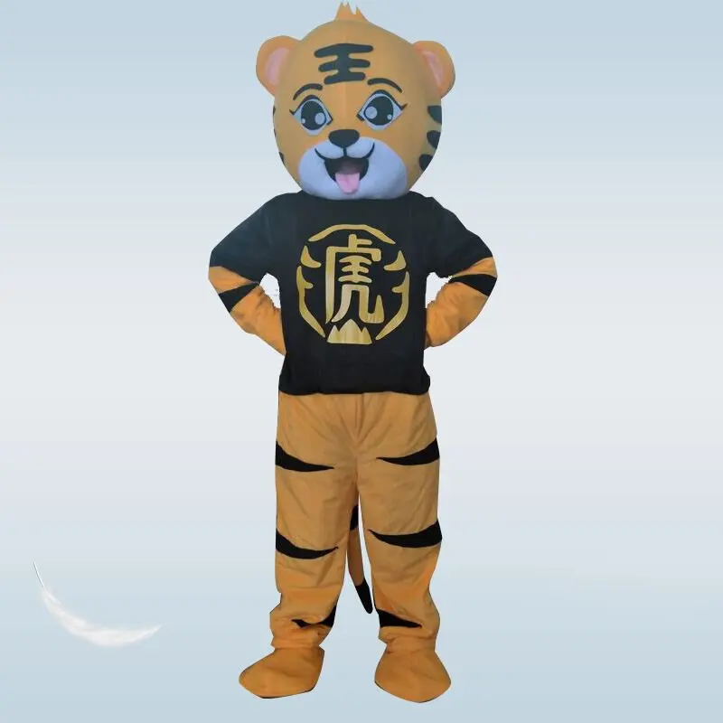 Tiger Adult Mascot Costume Lovely King Tiger Mascot Cartoon Apparel Fancy Dress Christmas Cosplay for Halloween party event
Tiger Adult Mascot Costume Lovely King Tiger Mascot Cartoon Apparel Fancy Dress Christmas Cosplay for Halloween party event