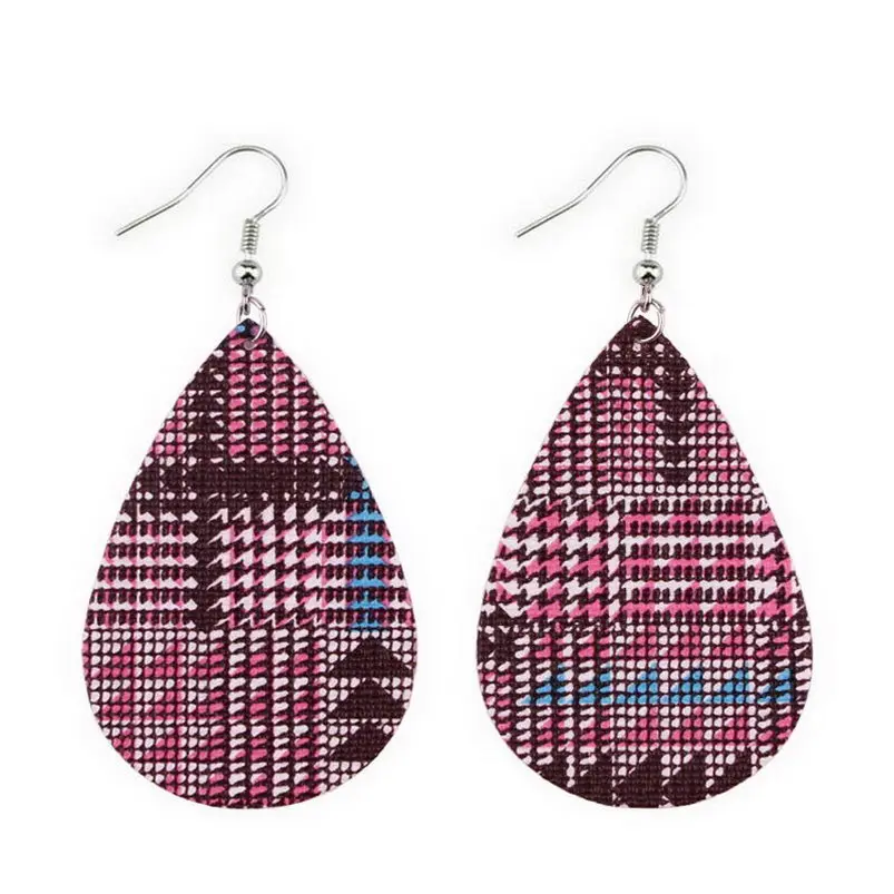 ZWPON 2020 New Pattern Pu Leather Teardrop Earrings for Women Fashion Jewelry Statement Earrings Dangle Leather Earrings
ZWPON 2020 New Pattern Pu Leather Teardrop Earrings for Women Fashion Jewelry Statement Earrings Dangle Leather Earrings