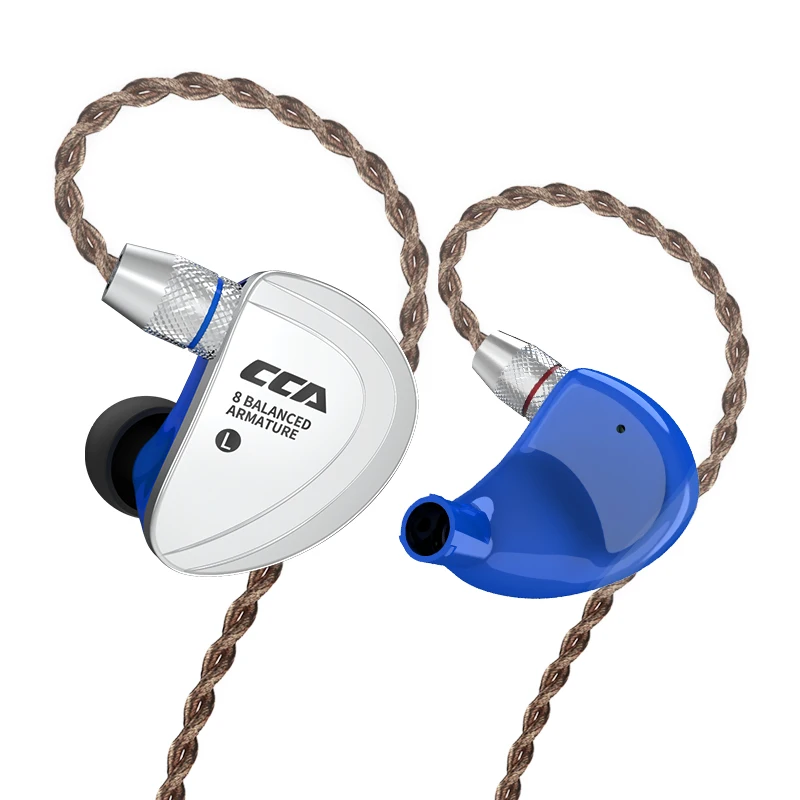 Новый CCA C16 наушники 8 BA приводные устройства HIFI музыкальная игра Runinng Спортивная