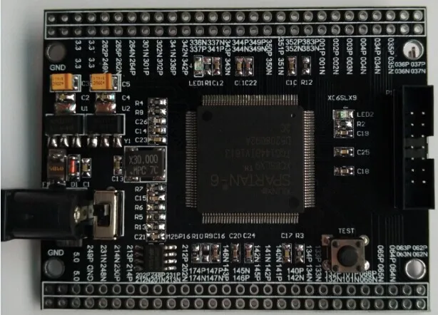 Xilinx FPGA Новая плата Spartan6 XC6SLX9 новая материнская минимальная системная |