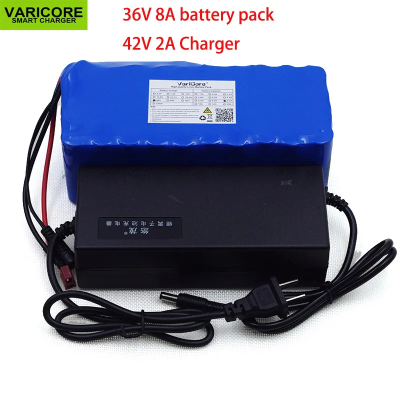 36V 8Ah 10S4P 500w 18650 Rechargeable battery, modified bicycles, 36vProtection of the electric vehicle with BMS+42 v 2A Charger
36V 8Ah 10S4P 500w 18650 Rechargeable battery, modified bicycles, 36vProtection of the electric vehicle with BMS+42 v 2A Charger