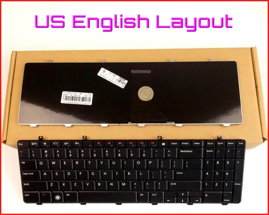 New Keyboard US English Version for Dell 9Z.N7MLN.001 PK130S71B00 MP-11C73USJ698W Laptop Black Backlit NO Frame
New Keyboard US English Version for Dell 9Z.N7MLN.001 PK130S71B00 MP-11C73USJ698W Laptop Black Backlit NO Frame