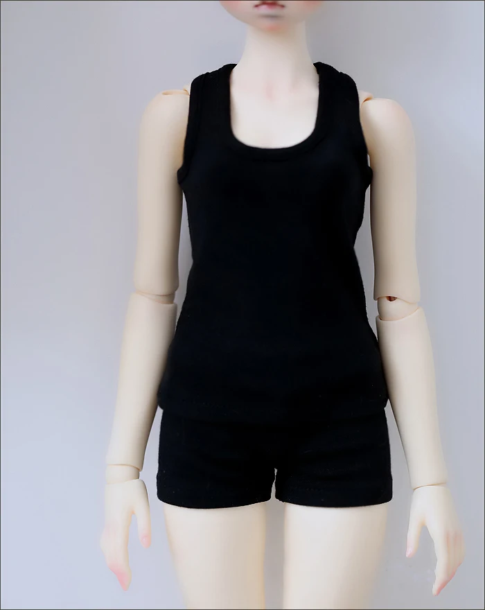 D01-P341 children handmade toy 1/6 1/3 1/4 Doll Accessories BJD/SD clothes black Cotton bottoming vest shorts set
D01-P341 children handmade toy 1/6 1/3 1/4 Doll Accessories BJD/SD clothes black Cotton bottoming vest shorts set