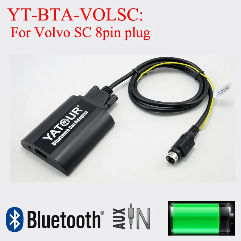 Yatour Bluetooth digital MP3 player phone call hands free kit for Volvo SC radios
Yatour Bluetooth digital MP3 player phone call hands free kit for Volvo SC radios