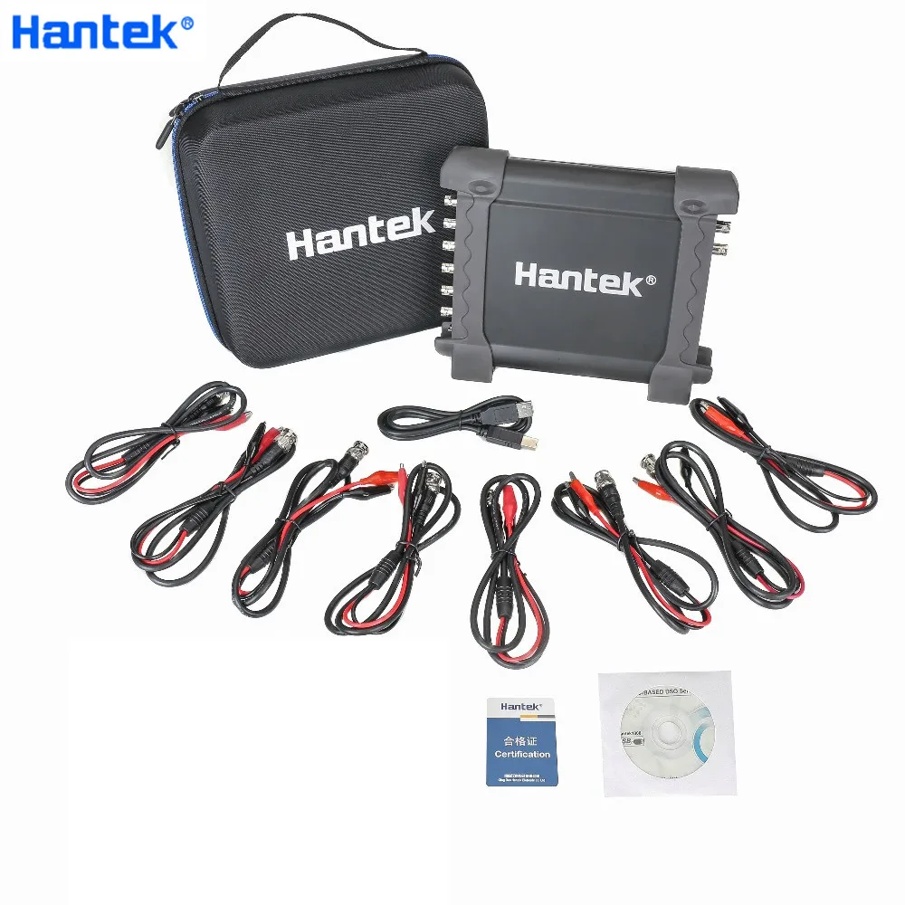 Hantek 1008A 8 каналов программируемый генератор автомобильный осциллограф цифровой
