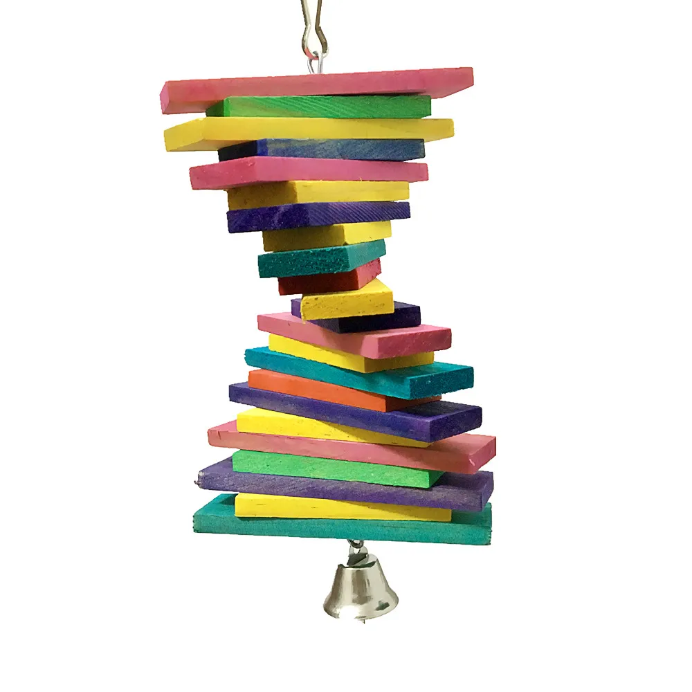 New Style Pet Parrot Toys Wooden Hanging Toys for Parrots Bird Funny Hanging Standing Toy Pet Bird Training Supplies z0604#G30
New Style Pet Parrot Toys Wooden Hanging Toys for Parrots Bird Funny Hanging Standing Toy Pet Bird Training Supplies z0604#G30