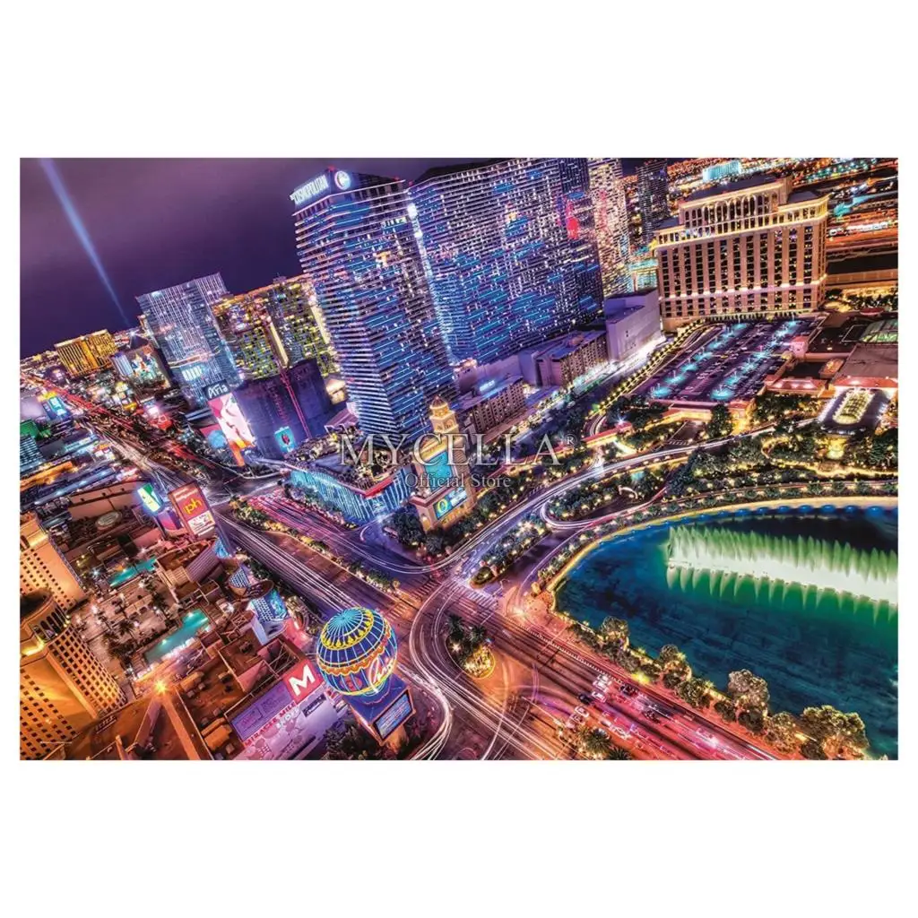 5d Diy Diamond Painting Las Vegas Diamond Embroidery Diamond Mosaic Cross Stitch City landscape Art Needlework Crafts Home Decor
5d Diy Diamond Painting Las Vegas Diamond Embroidery Diamond Mosaic Cross Stitch City landscape Art Needlework Crafts Home Decor