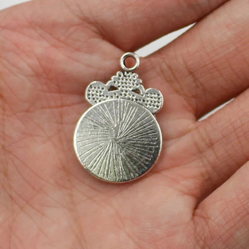 12mm Pendant Base Vintga Silver Findings For Jewelry Making Supplies Wholesale Diy Earrings Necklace Accessories Materials
12mm Pendant Base Vintga Silver Findings For Jewelry Making Supplies Wholesale Diy Earrings Necklace Accessories Materials
