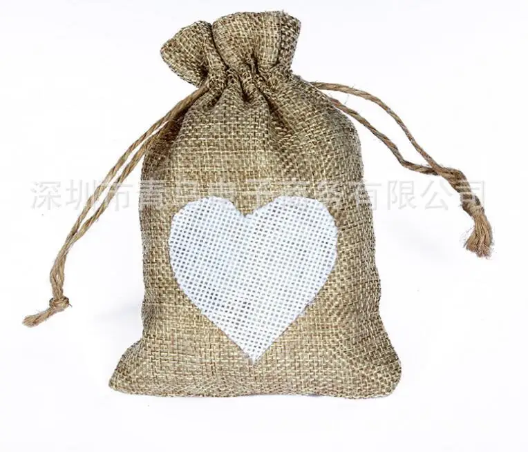 Heart Jute Linen Bags Drawstring for Present Wedding Favors and Gifts Candy Bag Birthday Party Decorations Kids
Heart Jute Linen Bags Drawstring for Present Wedding Favors and Gifts Candy Bag Birthday Party Decorations Kids