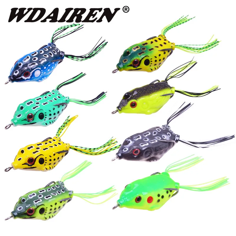 1Pcs Frog Lure Soft Tube Bait Plastic Fishing Lures 60mm 12g With Fishing Hooks Topwater Ray Frog Artificial 3D Eyes Tackle
1Pcs Frog Lure Soft Tube Bait Plastic Fishing Lures 60mm 12g With Fishing Hooks Topwater Ray Frog Artificial 3D Eyes Tackle