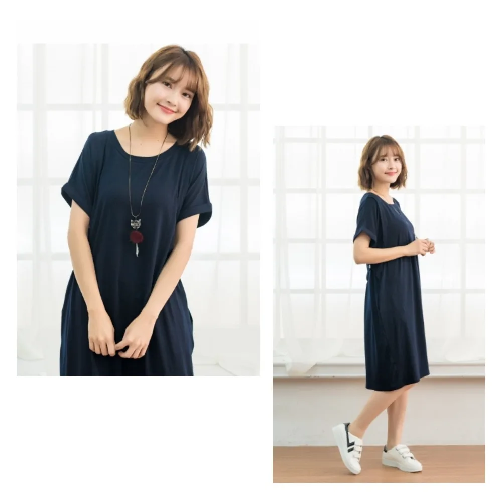 Solid Color Cotton Loose Pregnant Breastfeeding Clothes Woman Nursing Lactation Open Cup Causal Daytime Dress
Solid Color Cotton Loose Pregnant Breastfeeding Clothes Woman Nursing Lactation Open Cup Causal Daytime Dress