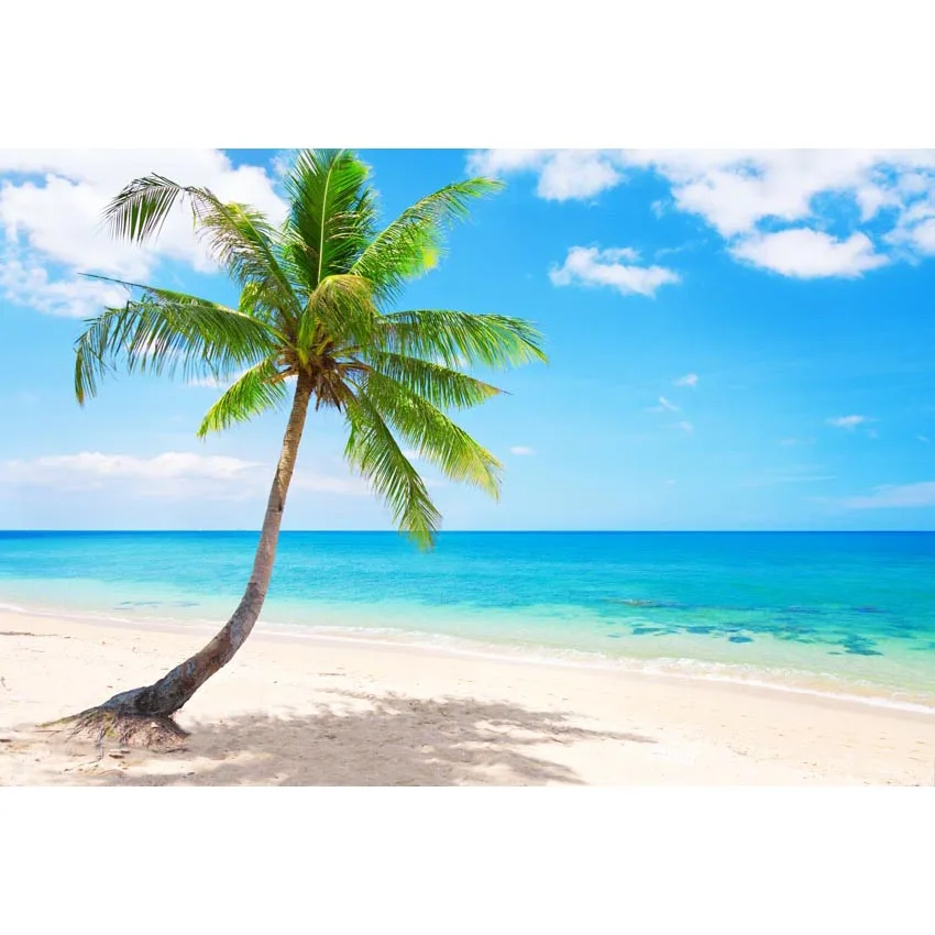 Vinyl sunny Blue Sky Sea Summer Holiday Photo Booth Backdrop for Photography Studio Coconut Tree Sandy Beach Wave Island G-588
Vinyl sunny Blue Sky Sea Summer Holiday Photo Booth Backdrop for Photography Studio Coconut Tree Sandy Beach Wave Island G-588
