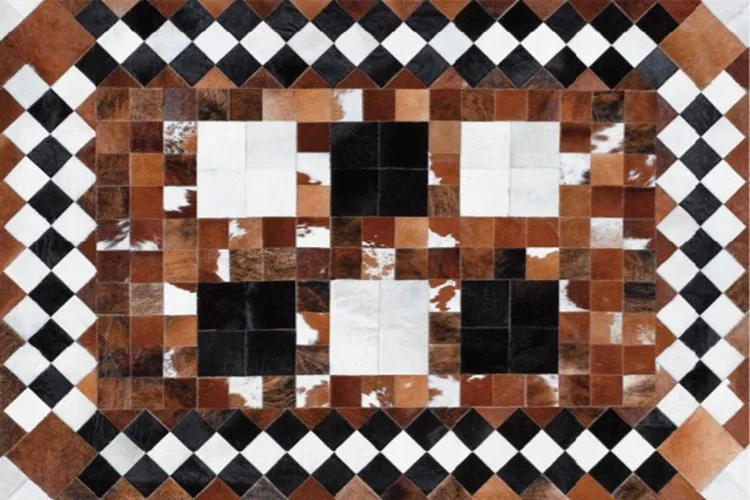 Fashionable art carpet 100% natural genuine cowhide leather carpet importers in dubai
Fashionable art carpet 100% natural genuine cowhide leather carpet importers in dubai