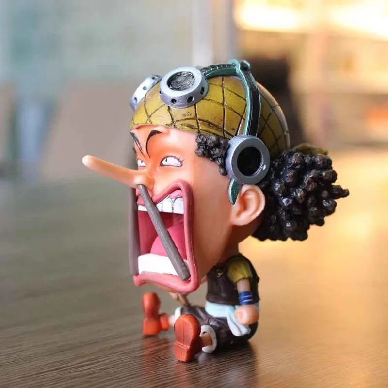 10CM One Piece Figure Toy God of USOPP King of Artist Sniper Anime Model Doll Gift Model Toys for Children
10CM One Piece Figure Toy God of USOPP King of Artist Sniper Anime Model Doll Gift Model Toys for Children