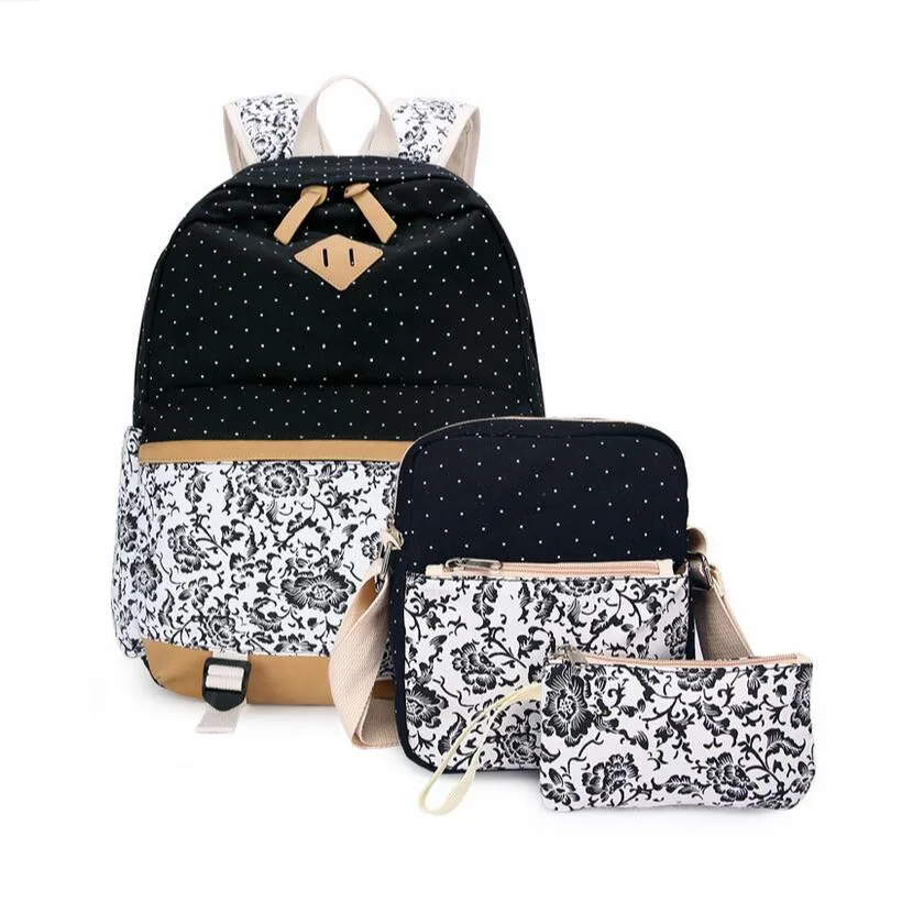 3 pieces/set flower canvas kids school bags for girls kids backpack for school book bag children school backpack girl teenagers
3 pieces/set flower canvas kids school bags for girls kids backpack for school book bag children school backpack girl teenagers