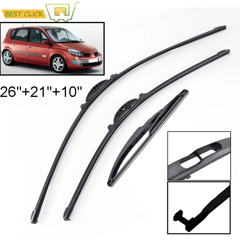 Misima Windshield Windscreen Wiper Blades Set For Renault Grand Scenic 2003 2004 03, 53, 04, 54 J84 MPV 2.0 Front Rear Wiper
Misima Windshield Windscreen Wiper Blades Set For Renault Grand Scenic 2003 2004 03, 53, 04, 54 J84 MPV 2.0 Front Rear Wiper
