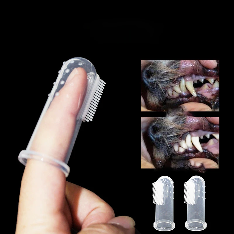 New Pet Finger Toothbrush Teddy Dog Brush Bad Breath Tartar Teeth Care Dog Cat Cleaning Supplies Soft Tooth Brush Tool
New Pet Finger Toothbrush Teddy Dog Brush Bad Breath Tartar Teeth Care Dog Cat Cleaning Supplies Soft Tooth Brush Tool