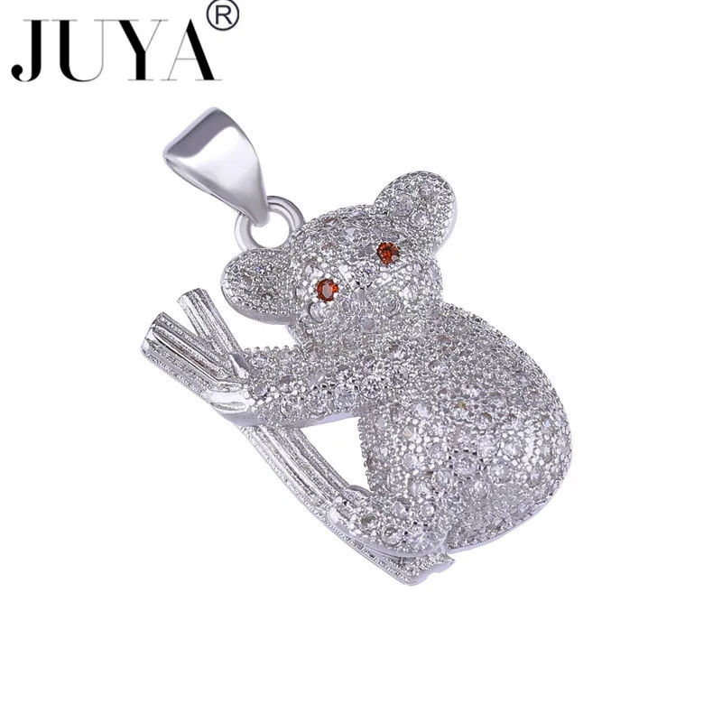 Hot Trendy Jewelry Cute Zircon Koala Floating Charms For Jewelry Making Wholesale Copper CZ Animal Charms Bijoux Accessories
Hot Trendy Jewelry Cute Zircon Koala Floating Charms For Jewelry Making Wholesale Copper CZ Animal Charms Bijoux Accessories