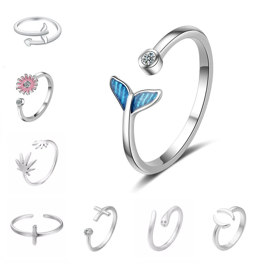 Cxwind Fashion Snake Rings For Women Girl Adjustable Tail Crystal Animal Cross Flower Leaf Ring Jewelry anillos mujer
Cxwind Fashion Snake Rings For Women Girl Adjustable Tail Crystal Animal Cross Flower Leaf Ring Jewelry anillos mujer