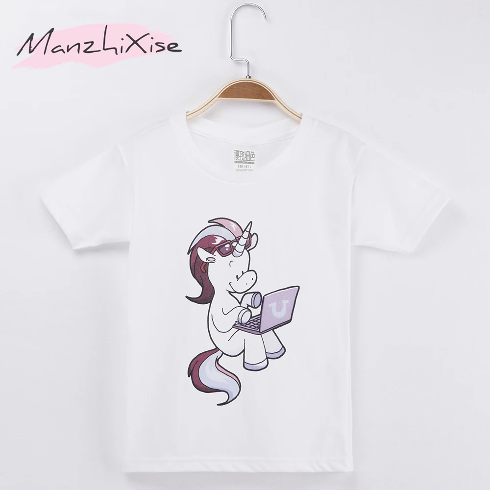 2019 New Children Kids T-shirt Unicorn Funny Cotton Child Shirt Boy Short T Shirts Toddler Vest Baby Girl Tops Clothes Teens Tee
2019 New Children Kids T-shirt Unicorn Funny Cotton Child Shirt Boy Short T Shirts Toddler Vest Baby Girl Tops Clothes Teens Tee