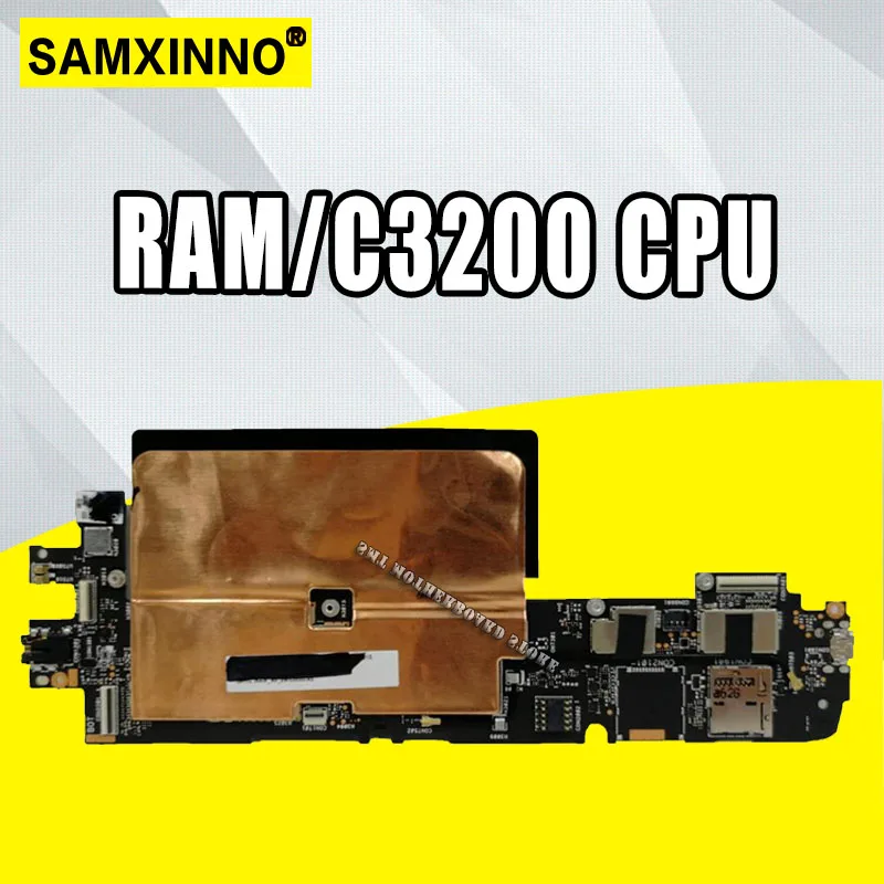 Z370C_MB REV 1.2 Tablet motherboard For Asus ZenPad 7.0 Z370CG Z370C Z370 Test original mainboard 16GB-ssd 2G RAM/C3200 CPU
Z370C_MB REV 1.2 Tablet motherboard For Asus ZenPad 7.0 Z370CG Z370C Z370 Test original mainboard 16GB-ssd 2G RAM/C3200 CPU