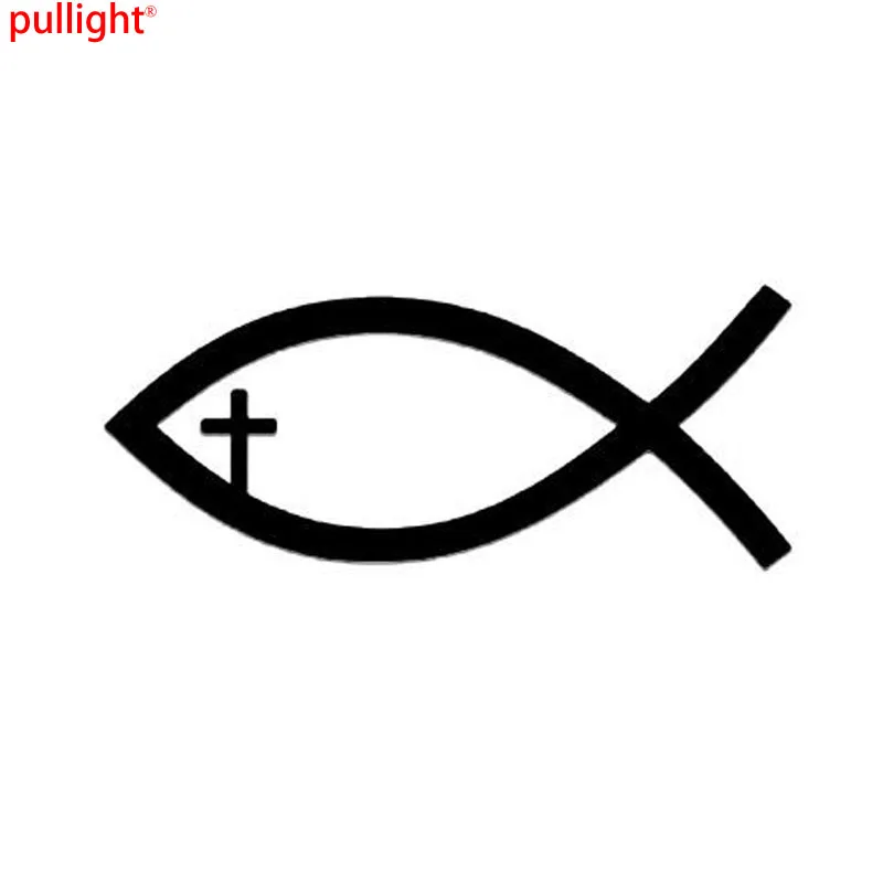 10*4.2CM Jesus Christian Fish Symbol Decal Car Sticker Window Glass Decoration Accessories
10*4.2CM Jesus Christian Fish Symbol Decal Car Sticker Window Glass Decoration Accessories