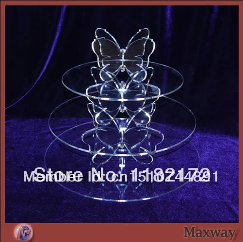 YAXIN 3 Tier unique Butterfly clear Layout Beautiful grace Acrylic Cupcake Stand Party / Wedding / Festival Supplies
YAXIN 3 Tier unique Butterfly clear Layout Beautiful grace Acrylic Cupcake Stand Party / Wedding / Festival Supplies