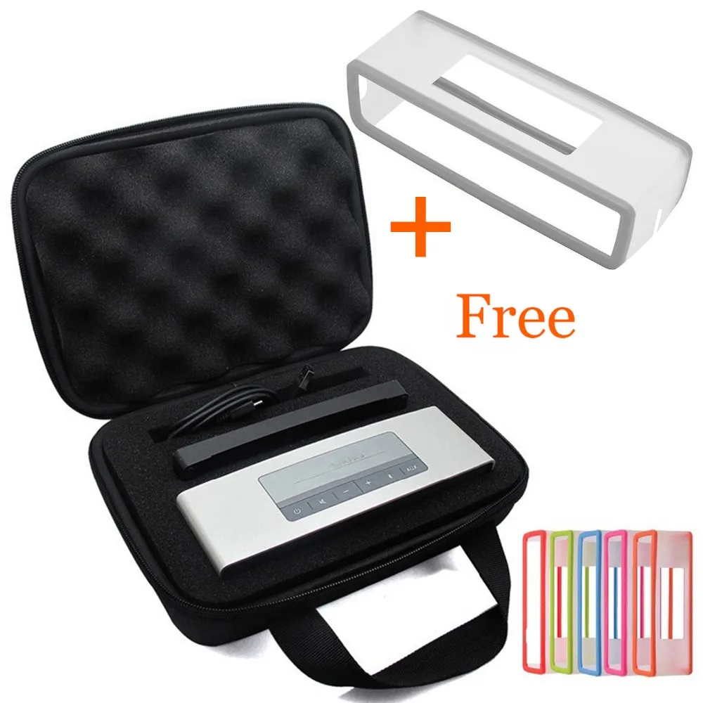 2 in 1 Hard EVA Travel Storage Case + Soft Carry Silicone Case for Bose Soundlink Mini 1/Mini 2 Bluetooth Speaker Charging Cradl
2 in 1 Hard EVA Travel Storage Case + Soft Carry Silicone Case for Bose Soundlink Mini 1/Mini 2 Bluetooth Speaker Charging Cradl