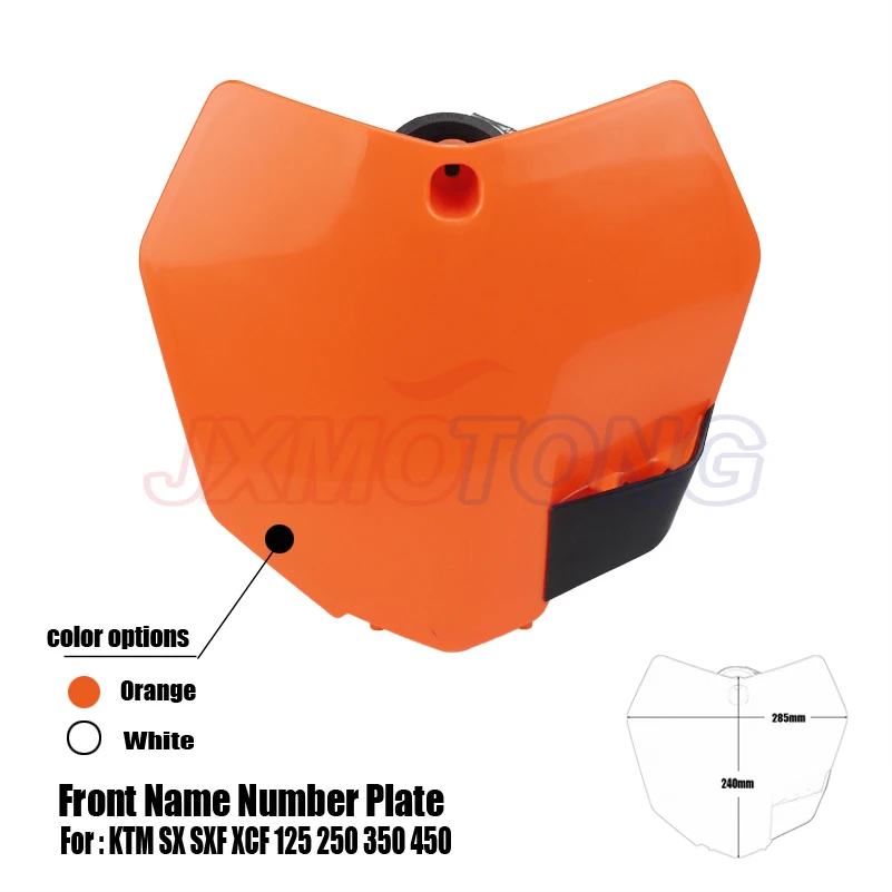 Спереди имя номерной знак для KTM 2013 15 SX SXF XCF 125 250 350 450 EXC 530 XCW Байк