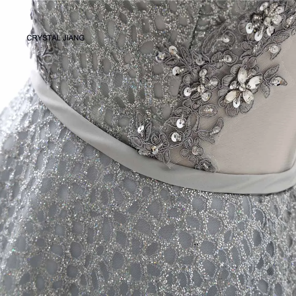 CRYSTAL JIANG 2018 Strapless Shiny Lace Applique Beaded Custom made Lace up Back Front Short Long Back Robe De Cocktail Dresses 
CRYSTAL JIANG 2018 Strapless Shiny Lace Applique Beaded Custom made Lace up Back Front Short Long Back Robe De Cocktail Dresses