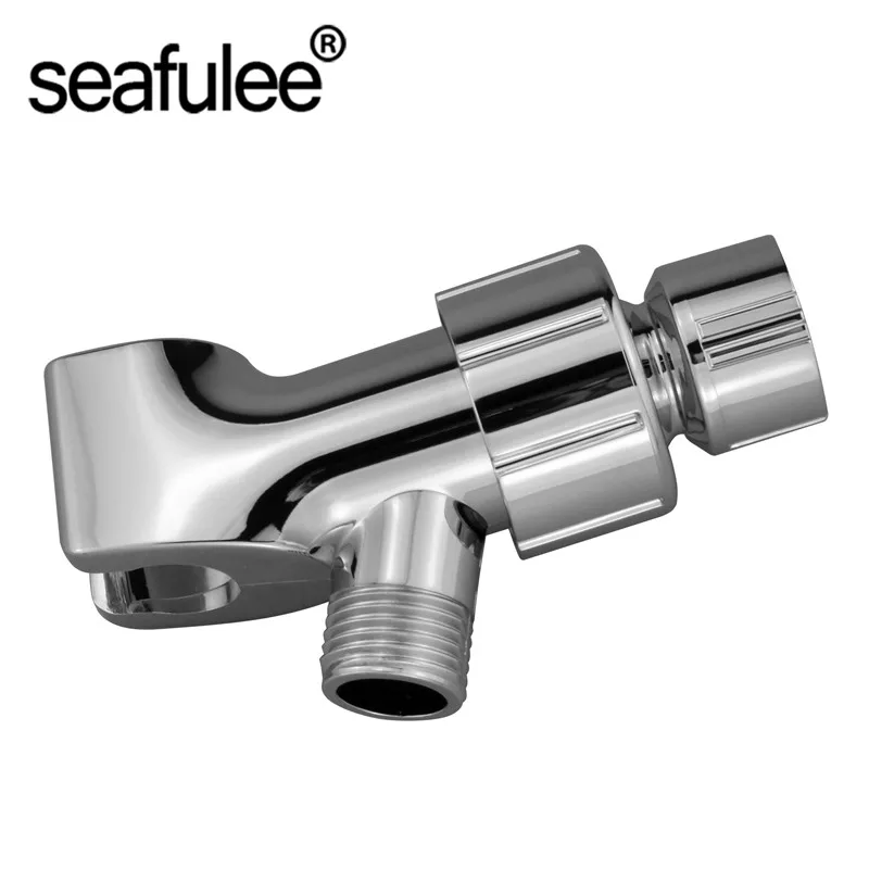 2-Way Water Diverter Handheld Shower Head Bracket ABS Chrome Finish Bathroom Shower Head Arm Accessory
2-Way Water Diverter Handheld Shower Head Bracket ABS Chrome Finish Bathroom Shower Head Arm Accessory