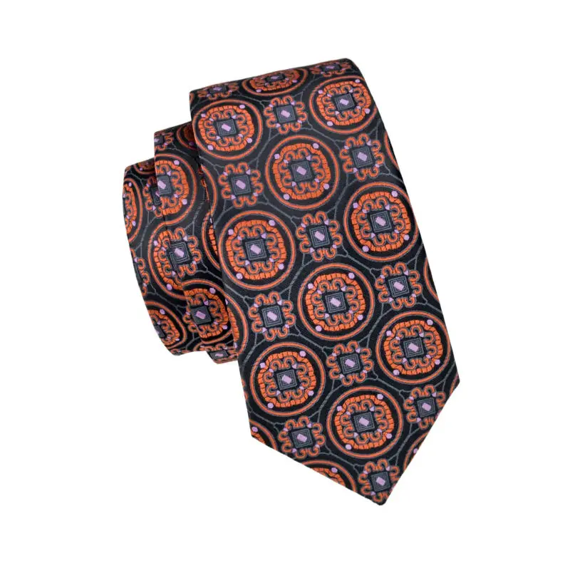 LS-1420 Barry.Wang Classic Men`s Tie Orange Novelty 100% Silk Necktie Hanky Cufflink Ties For Men`s Wedding Party Groom Business
LS-1420 Barry.Wang Classic Men`s Tie Orange Novelty 100% Silk Necktie Hanky Cufflink Ties For Men`s Wedding Party Groom Business