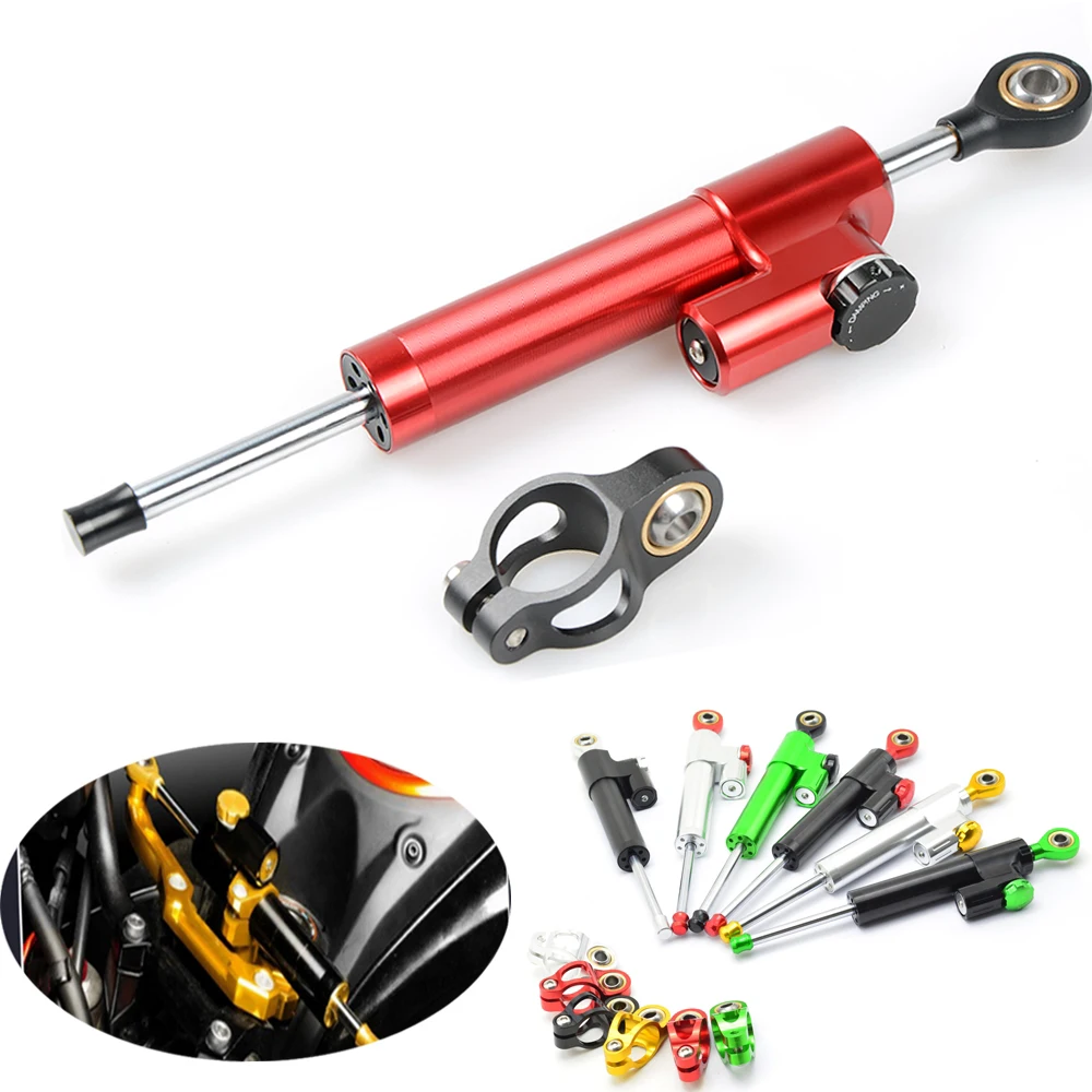 For honda CBRF4 CBR954R cbr1000 cb400 CBR600RR CB500F CB500 Motorcycle Damper Stabilizer Damper Steering Reversed Safety Control
For honda CBRF4 CBR954R cbr1000 cb400 CBR600RR CB500F CB500 Motorcycle Damper Stabilizer Damper Steering Reversed Safety Control
