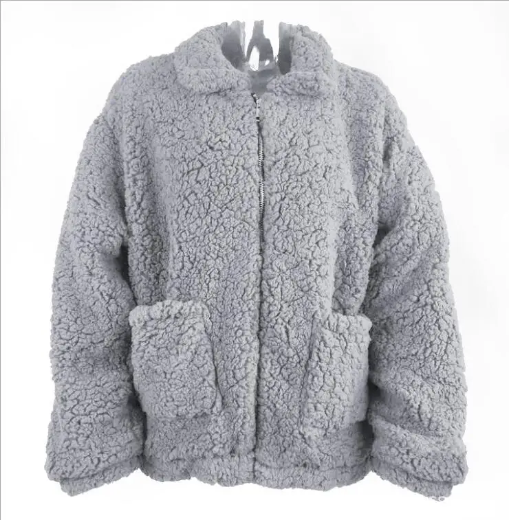 2019 Long Sleeve Turtleneck Pockets Loose Cardigans Ladies Fashion Outwear Fluffy Shaggy Oversized Coats Zipper Outwear
2019 Long Sleeve Turtleneck Pockets Loose Cardigans Ladies Fashion Outwear Fluffy Shaggy Oversized Coats Zipper Outwear