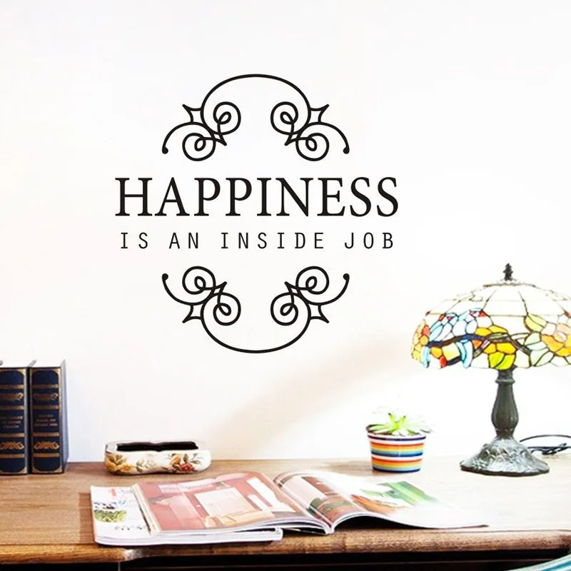 Stickers Happiness In An Inside Job Vinyl Wall Art Decals Wallpaper Living Room Home Decor House Decoration Poster
Stickers Happiness In An Inside Job Vinyl Wall Art Decals Wallpaper Living Room Home Decor House Decoration Poster