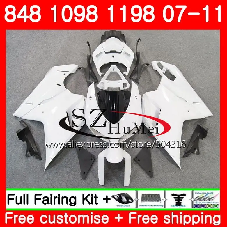 Корпус для DUCATI глянцевый белый 848R 1098R 848 1098 1198 07 08 09 10 11 79SH10 1098S 848S R 1198S 2007 2008 2009 2010 2011 обтекатель
Корпус для DUCATI глянцевый белый 848R 1098R 848 1098 1198 07 08 09 10 11 79SH10 1098S 848S R 1198S 2007 2008 2009 2010 2011 обтекатель