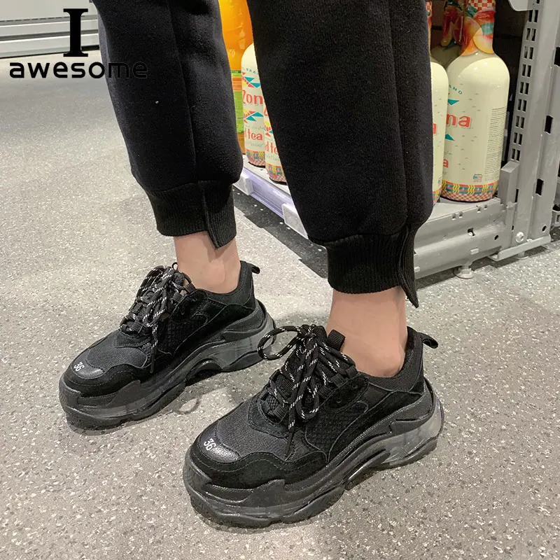 Genuine Leather Retro Dad Sneakers platform shoes women Chunky sneakers comfortable chaussure Footware Thick Sole Walking shoe
Genuine Leather Retro Dad Sneakers platform shoes women Chunky sneakers comfortable chaussure Footware Thick Sole Walking shoe