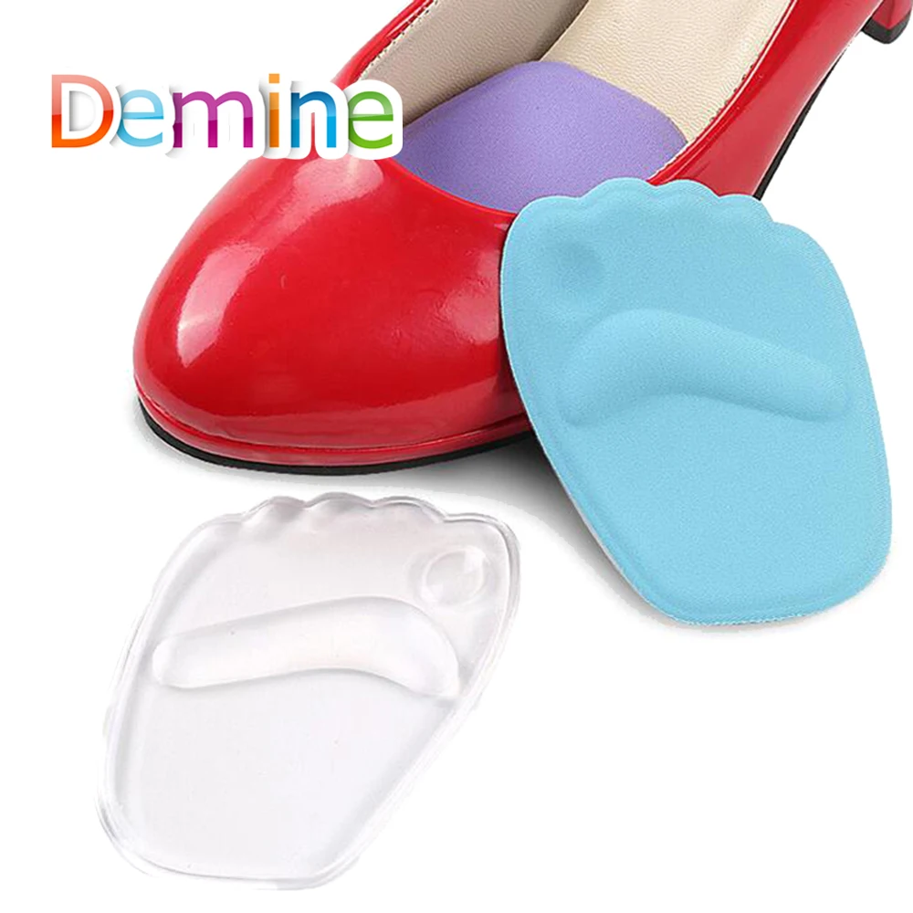 Demine 3D Silicone Gel Forefoot Pad for Women High Heels Inserts Front Insoles Reduces Friction Massage Foot Care Shoes Pads
Demine 3D Silicone Gel Forefoot Pad for Women High Heels Inserts Front Insoles Reduces Friction Massage Foot Care Shoes Pads