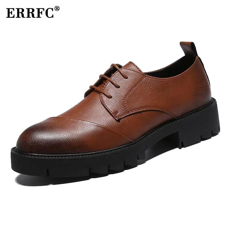 Новое поступление, мужские коричневые туфли ERRFC с круглым носком, увеличивающие рост, на платформе, Мужские броги, обувь из искусственной ко...
Новое поступление, мужские коричневые туфли ERRFC с круглым носком, увеличивающие рост, на платформе, Мужские броги, обувь из искусственной ко...