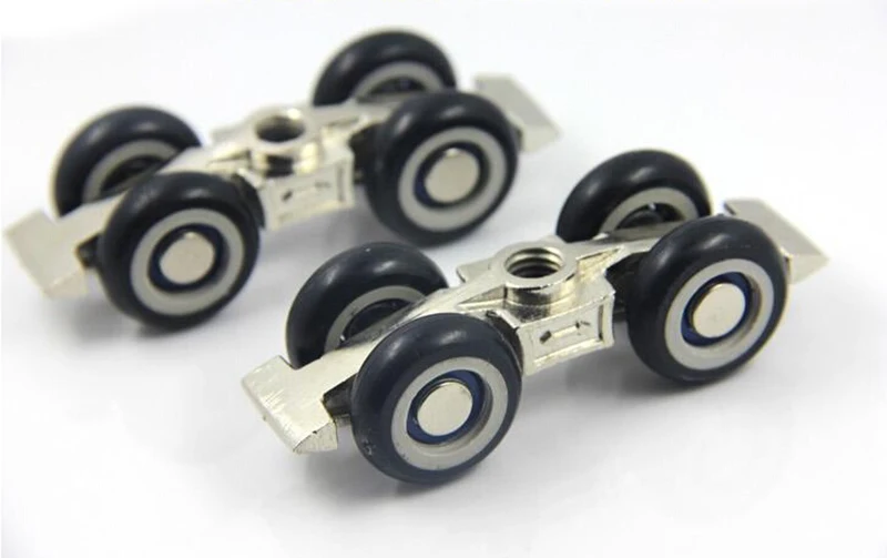 Brand New 2PCS Slide Door Rollers, Sliding doors 4 wheels hanging rails runners,small size,for one door 30 * 30 hanging rails
Brand New 2PCS Slide Door Rollers, Sliding doors 4 wheels hanging rails runners,small size,for one door 30 * 30 hanging rails