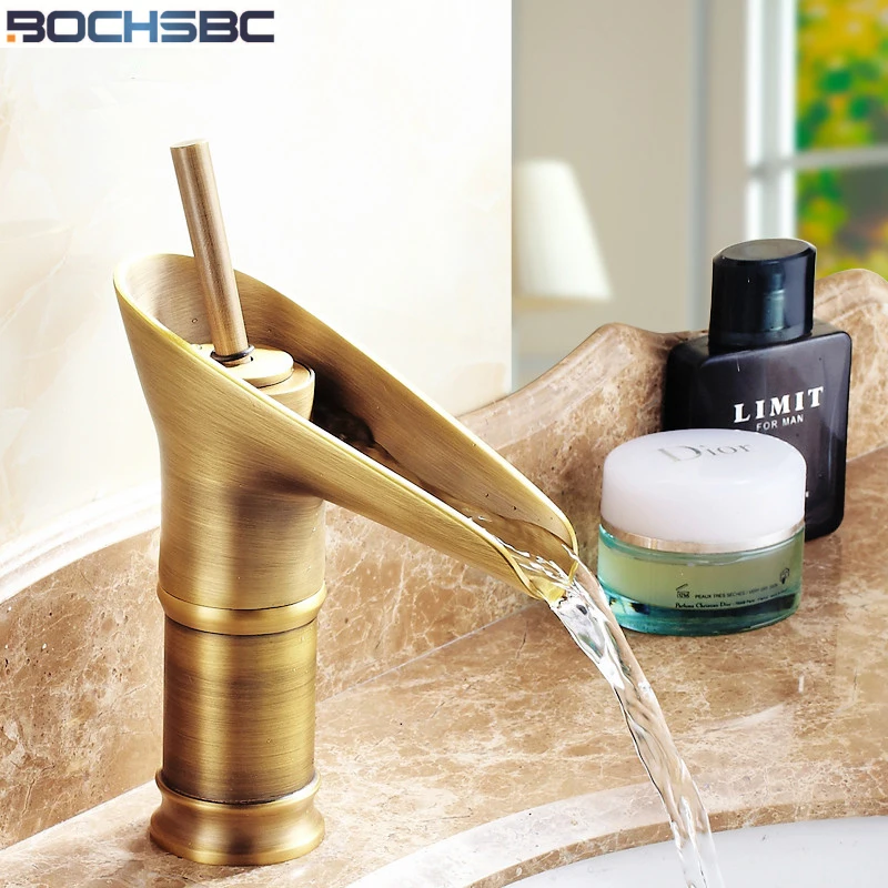 BOCHSBC Wine Cup Water Tap Mixers Antique Art Bronze Single Handle Single Hole Basin Faucets Kitchen Bathroom Robinet
BOCHSBC Wine Cup Water Tap Mixers Antique Art Bronze Single Handle Single Hole Basin Faucets Kitchen Bathroom Robinet